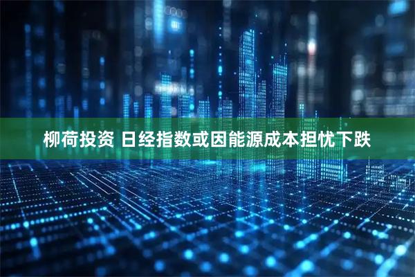 柳荷投资 日经指数或因能源成本担忧下跌